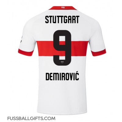 Stuttgart Ermedin Demirovic #9 Fußballbekleidung Heimtrikot 2024-25 Kurzarm Stuttgart Ermedin Demirovic #9 Fußballbekleidung Heimtrikot 2024-25 Kurzarm